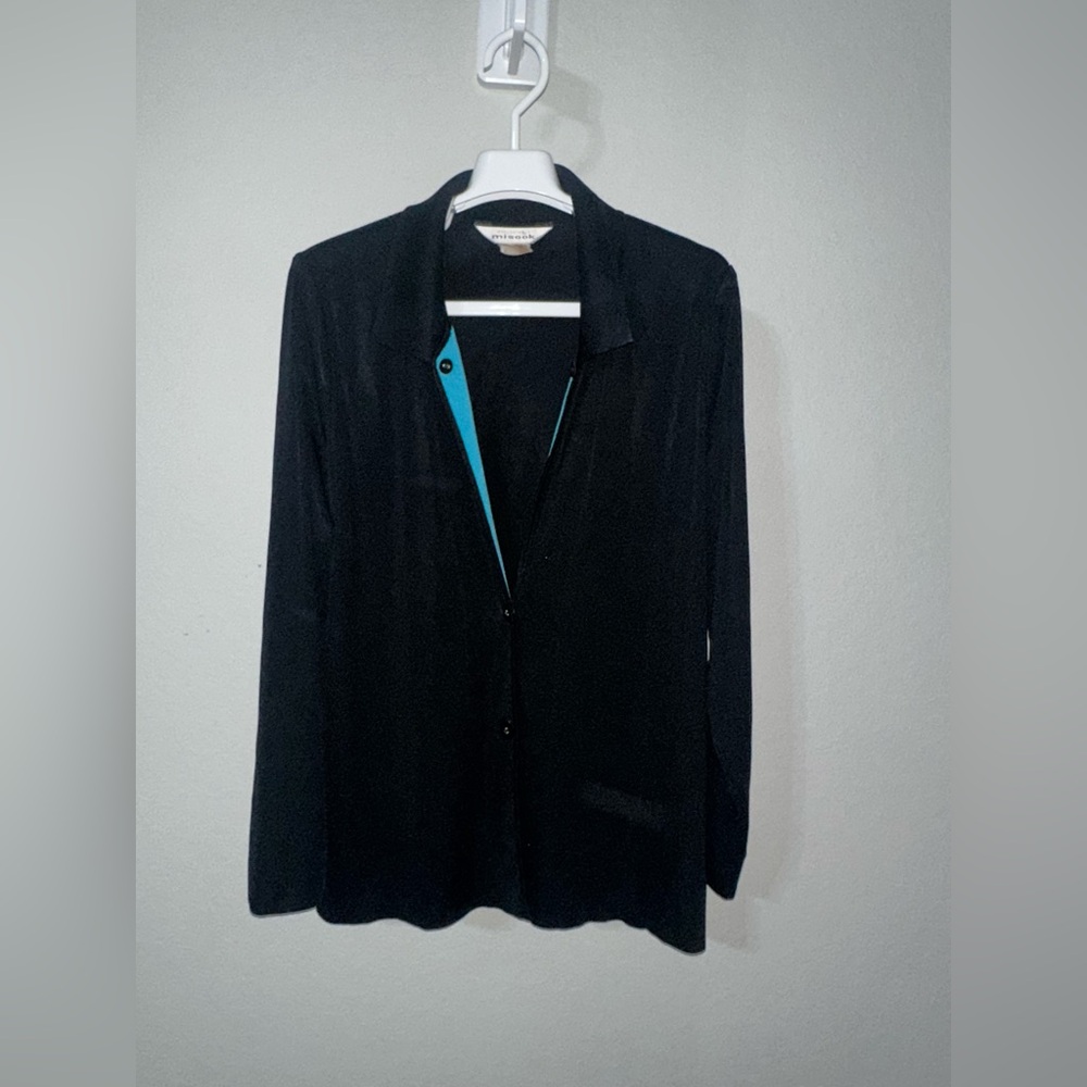 EXCLUSIVELY MISOOK 100% Acrylic Long Sleeve Button Cardigan Top Large